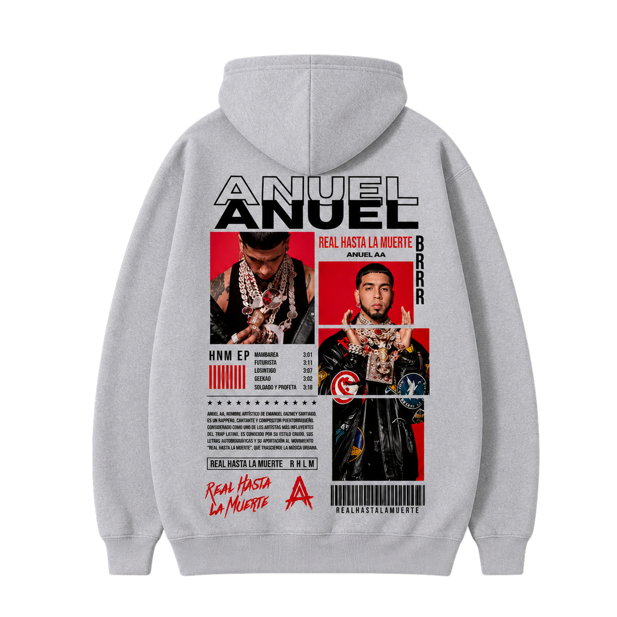 Sudadera Street AA-Gray
