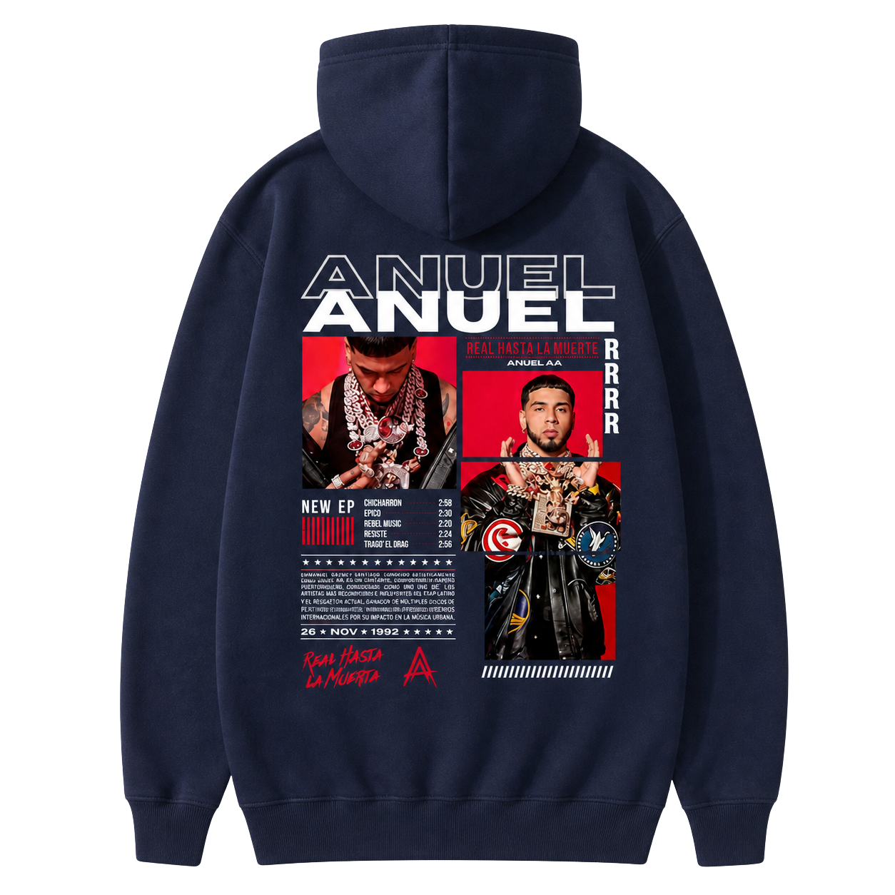 Sudadera Street AA-Navy Blue