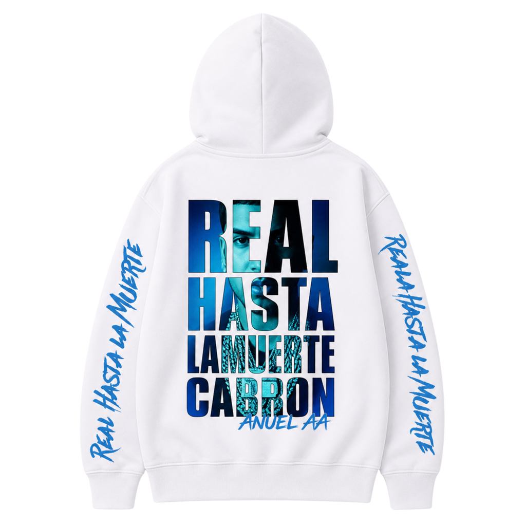 Sudadera Classic RHLM-White/Sky Blue