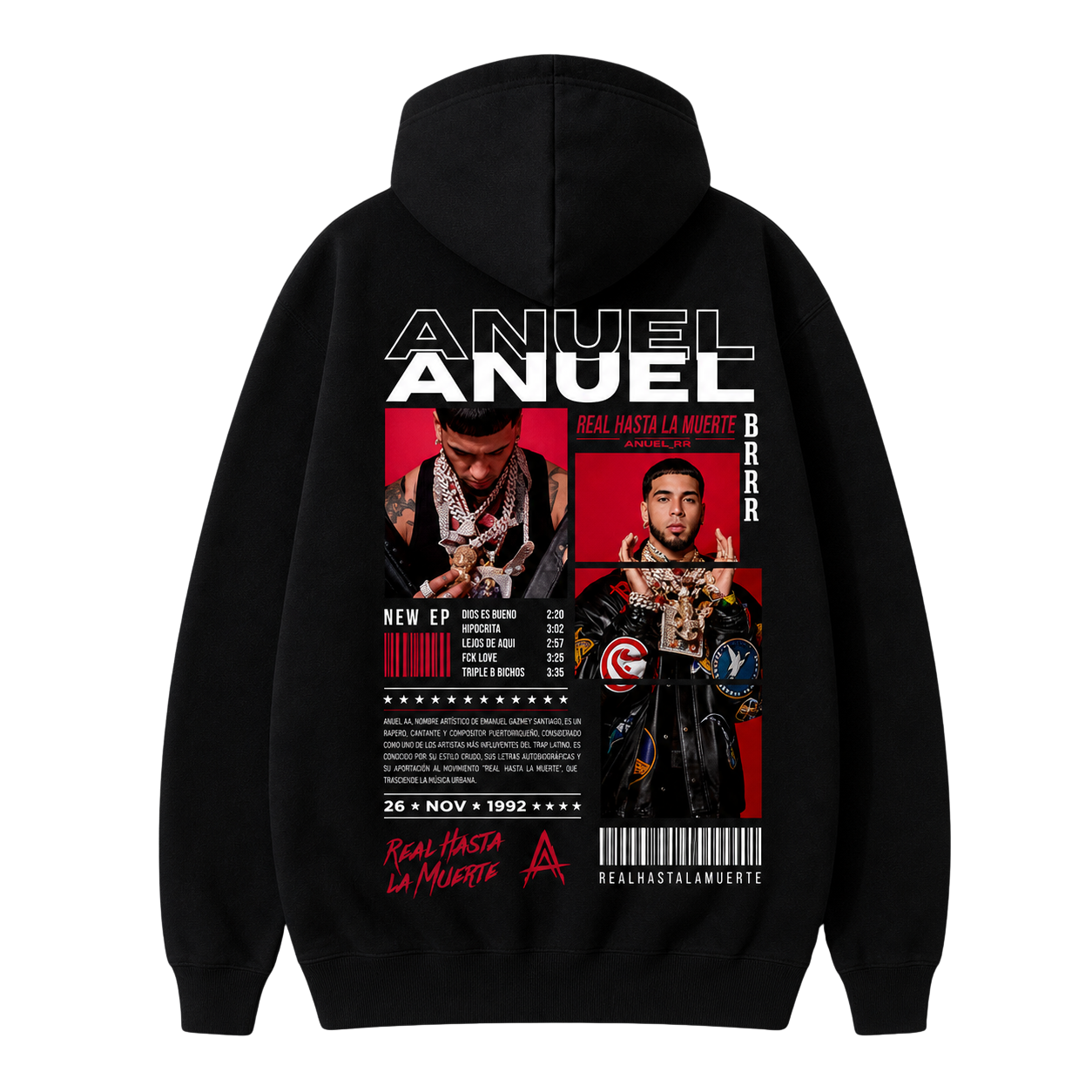 Sudadera Street AA-Black