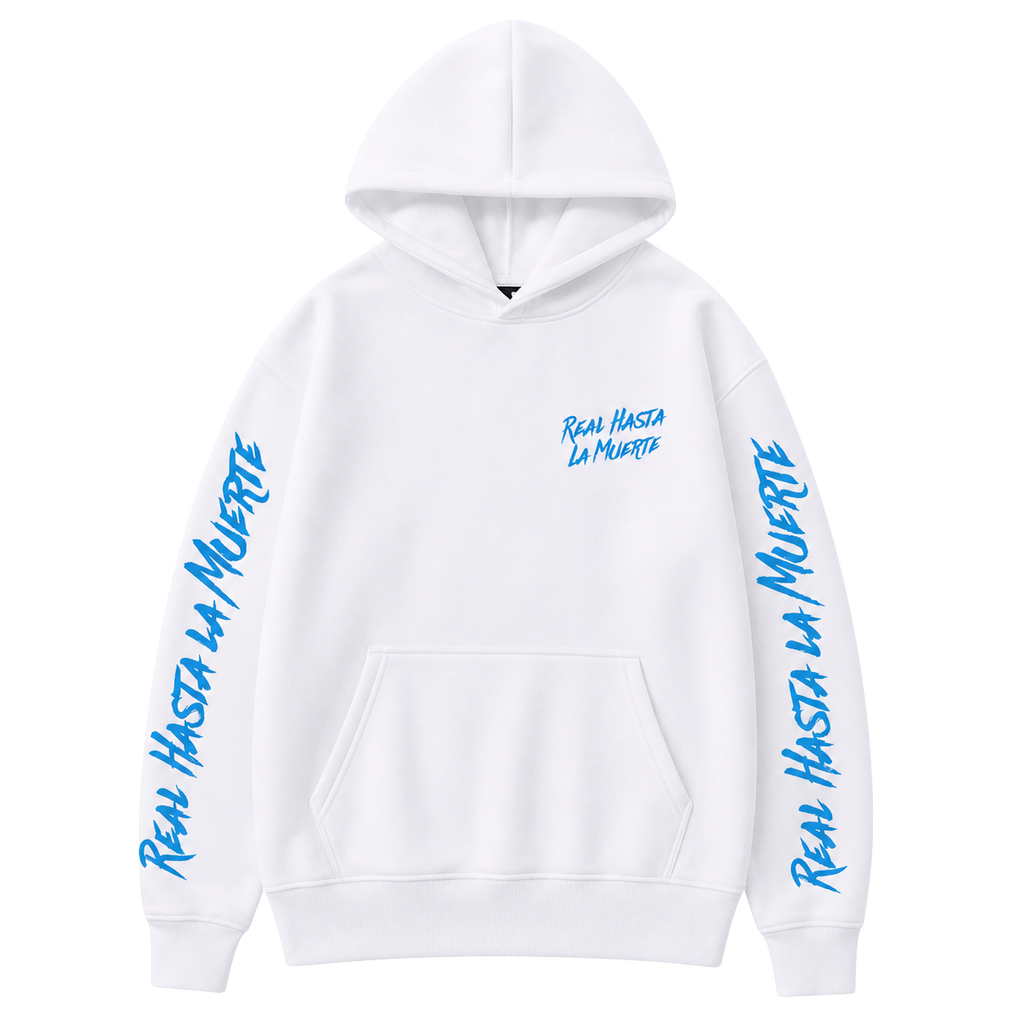 Sudadera Classic RHLM-White/Sky Blue
