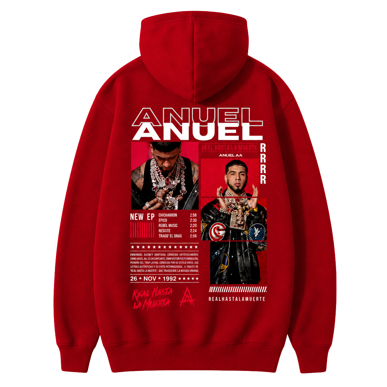 Sudadera Street AA-Red