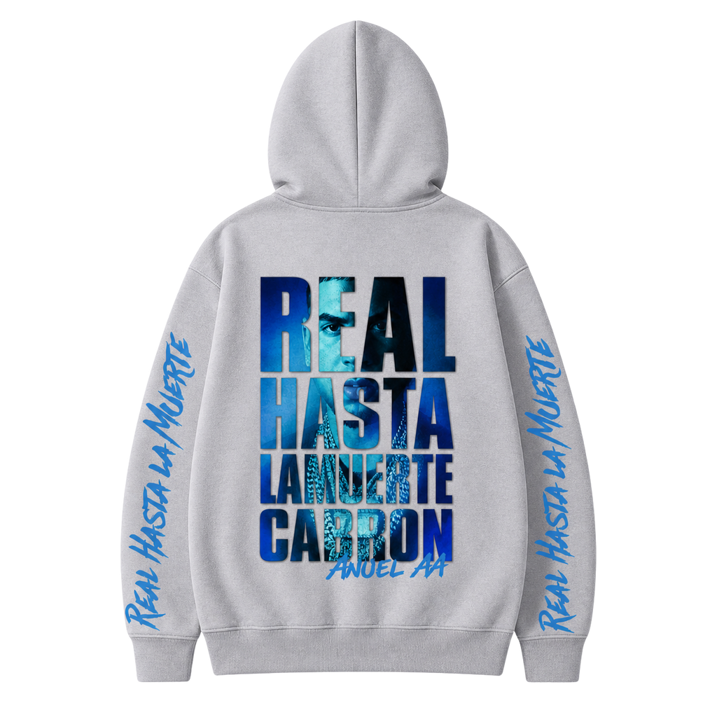 Sudadera Classic RHLM- Gray/Sky Blue